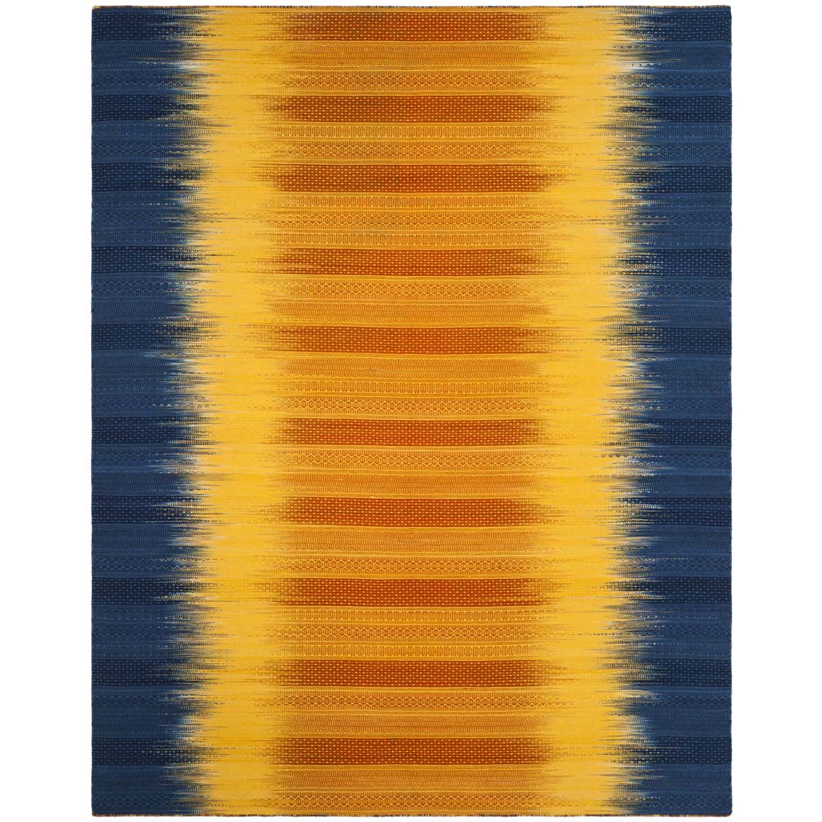 Safavieh Kilim 821 Rug, KLM821 - Dark Blue / Yellow