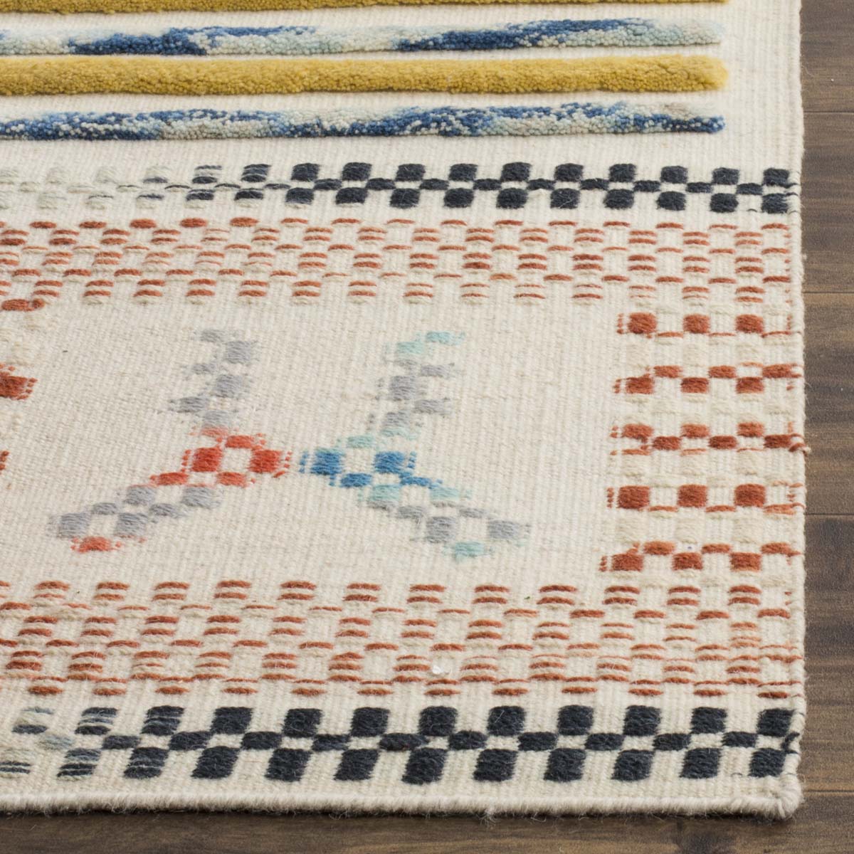 Safavieh Kilim 824 Rug, KLM824 - Ivory / Multi