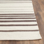 Safavieh Kilim 953 Rug, KLM953 - Dark Brown / Ivory