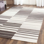 Safavieh Kilim 953 Rug, KLM953 - Dark Brown / Ivory