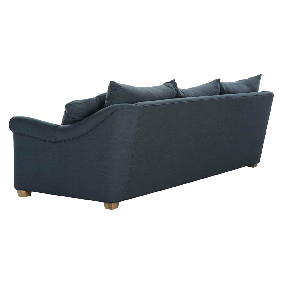 Safavieh Couture Fraiser Linen Sofa, knt4024 - Navy Blue