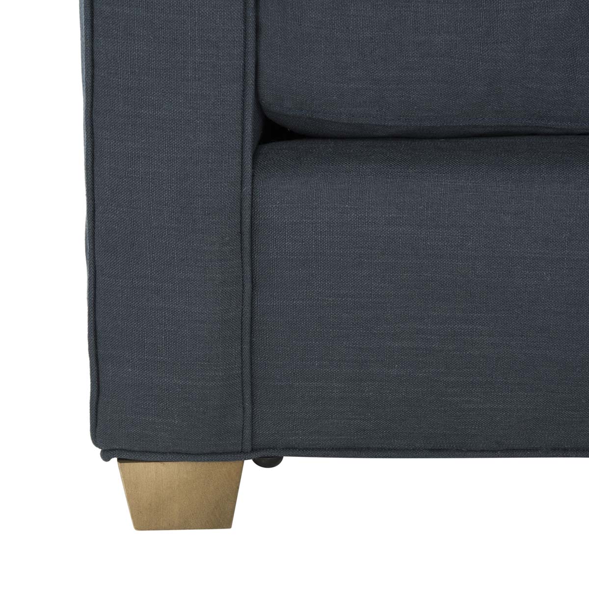 Safavieh Couture Fraiser Linen Sofa, knt4024 - Navy Blue