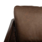 Safavieh Couture Caruso Barrel Back Chair - Dark Brown