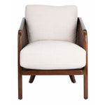 Safavieh Couture Caruso Barrel Back Chair - Oatmeal