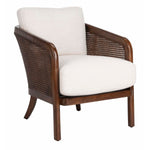 Safavieh Couture Caruso Barrel Back Chair - Oatmeal