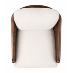 Safavieh Couture Caruso Barrel Back Chair - Oatmeal