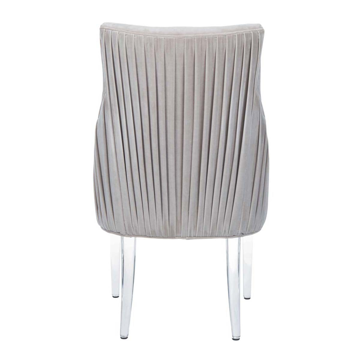 Safavieh Couture De Luca Acrylic Leg Dining Chair - Pale Taupe