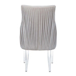 Safavieh Couture De Luca Acrylic Leg Dining Chair - Pale Taupe