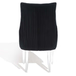 Safavieh Couture De Luca Acrylic Leg Dining Chair - Black