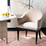 Safavieh Couture Maynard Arm Chair - Giotto Almond