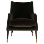 Safavieh Couture Sicily Velvet Arm Chair - Shale