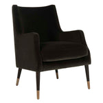 Safavieh Couture Sicily Velvet Arm Chair - Shale