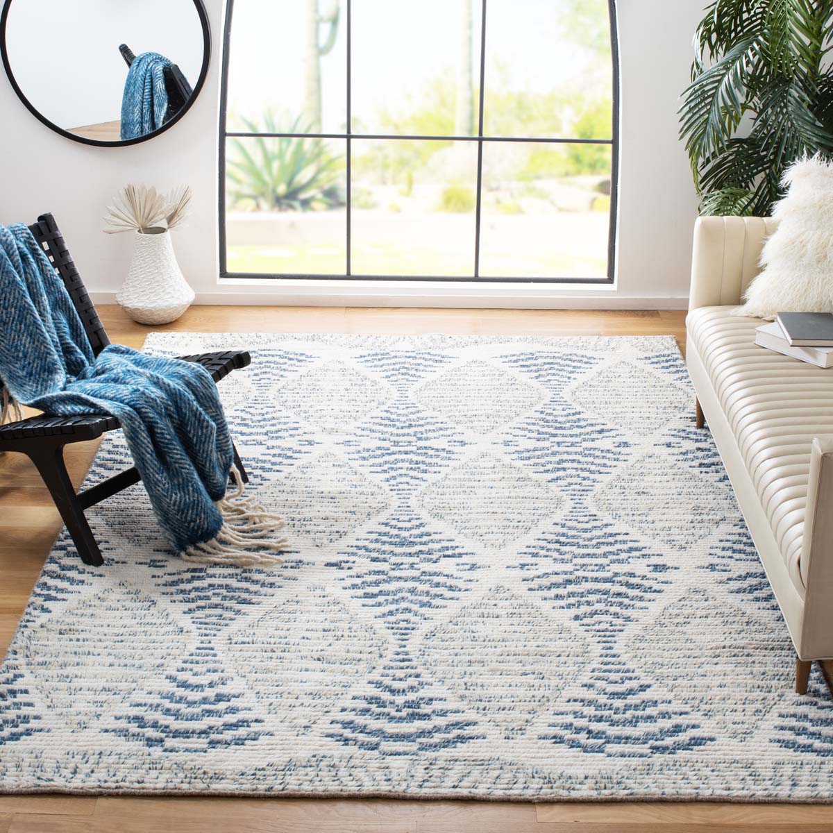 Safavieh Kenya 175 Rug, KNY175 - Blue / Ivory