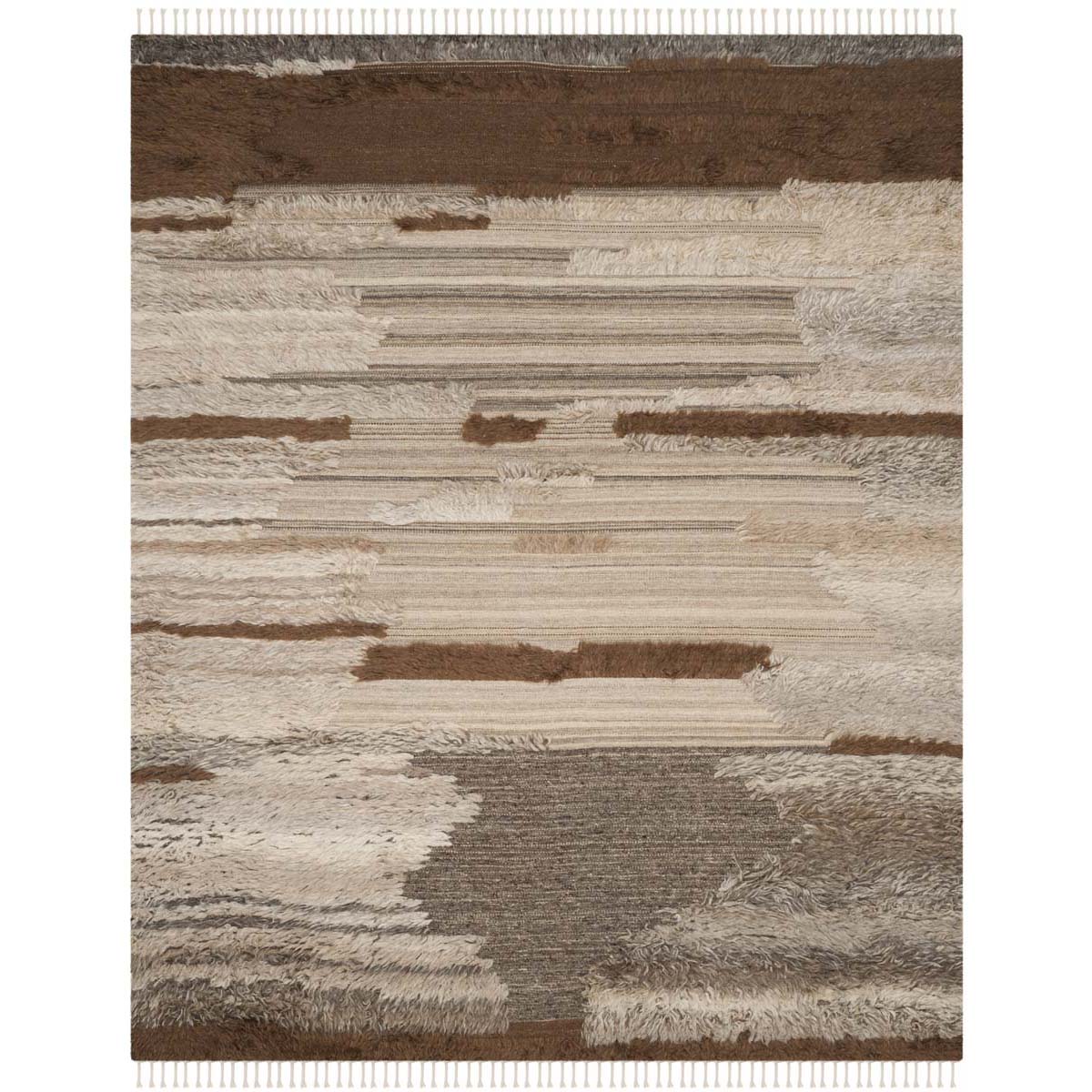 Safavieh Kenya 225 Rug, KNY225 - Grey / Brown