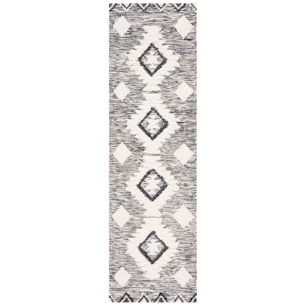 Safavieh Kenya 275 Rug, KNY275 - Black / Ivory