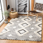 Safavieh Kenya 275 Rug, KNY275 - Black / Ivory