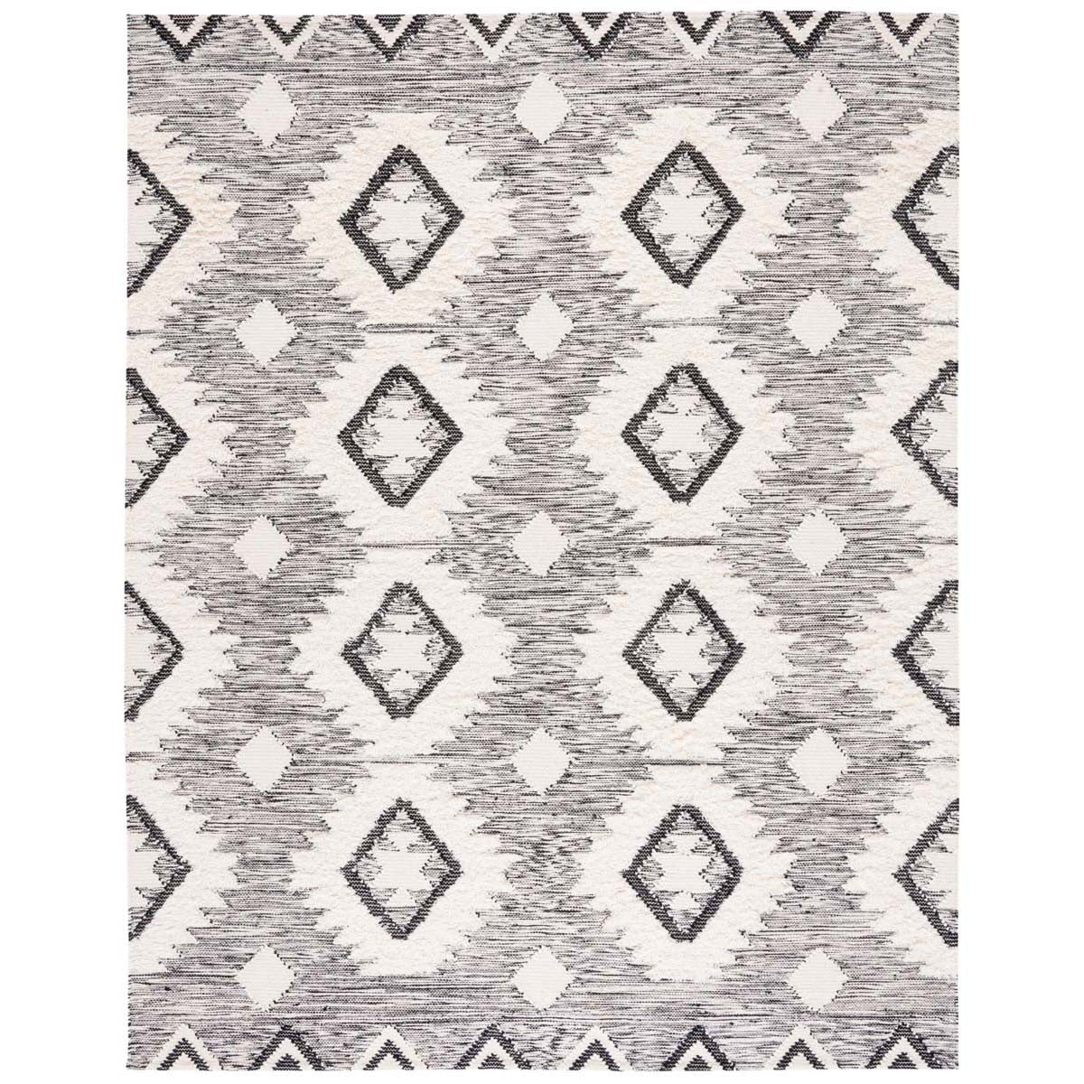 Safavieh Kenya 275 Rug, KNY275 - Black / Ivory