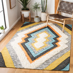 Safavieh Kenya 276 Rug, KNY276 - Black / Ivory