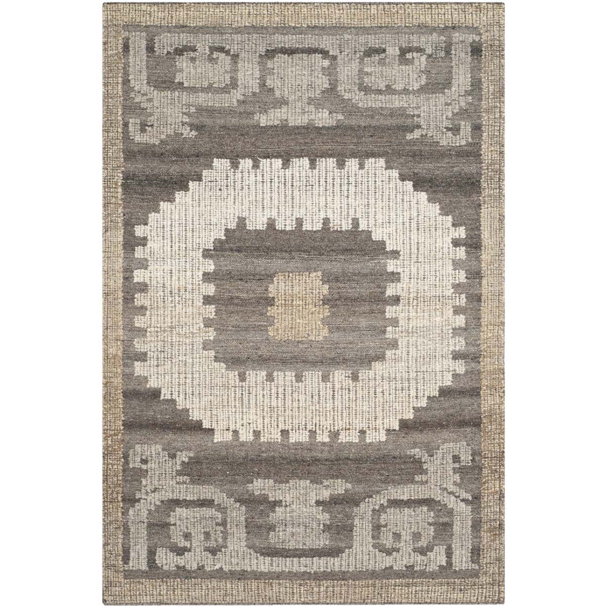 Safavieh Kenya 313 Rug, KNY313 - Ivory / Brown