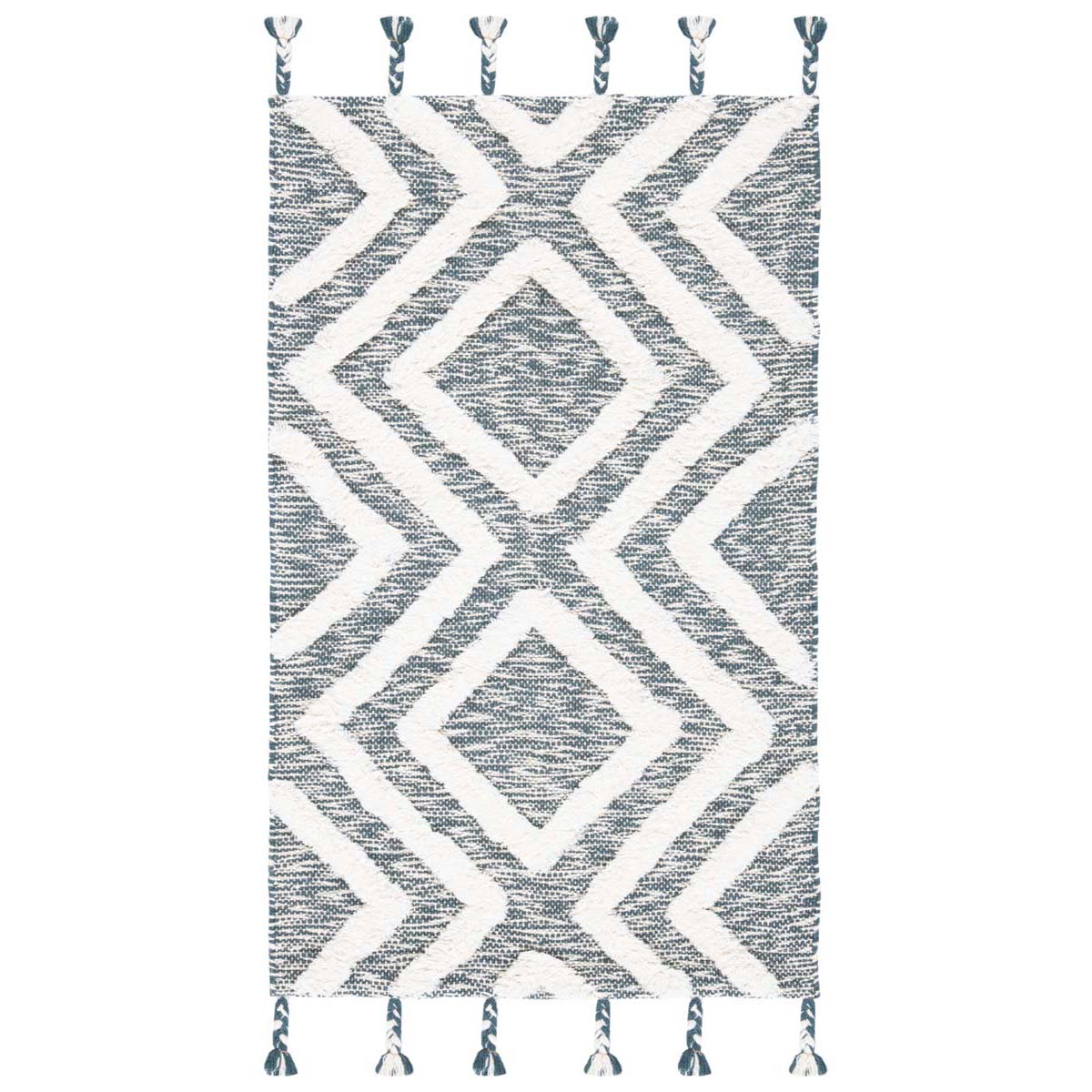 Safavieh Kenya 331 Rug, KNY331 - Teal / Ivory