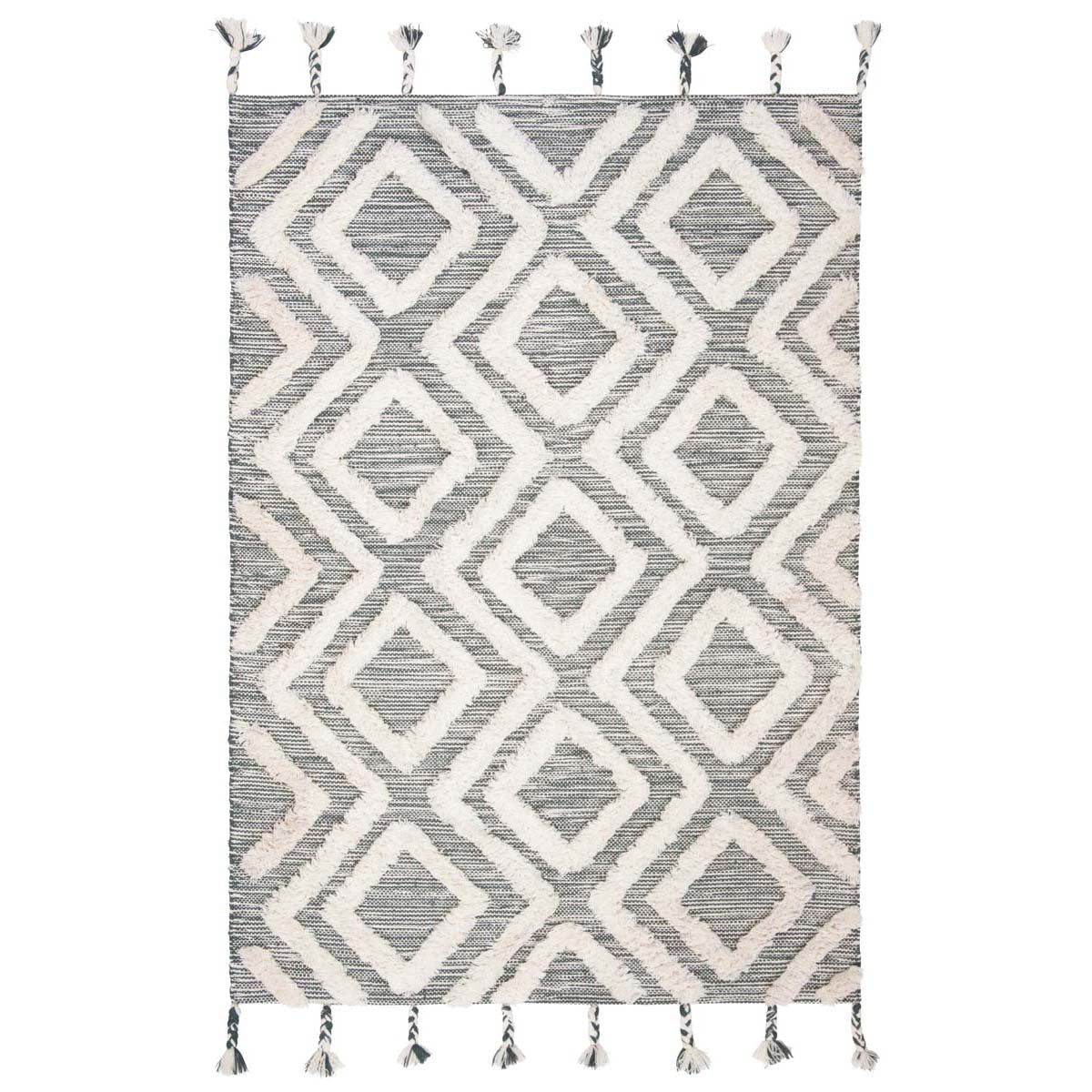 Safavieh Kenya 331 Rug, KNY331 - Teal / Ivory