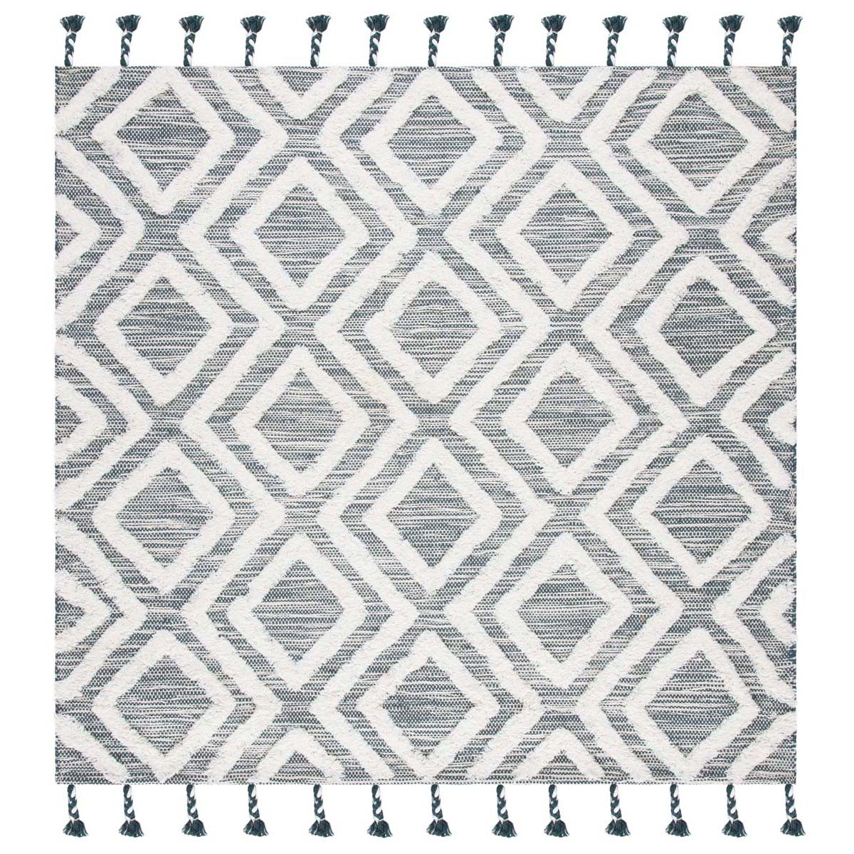 Safavieh Kenya 331 Rug, KNY331 - Teal / Ivory