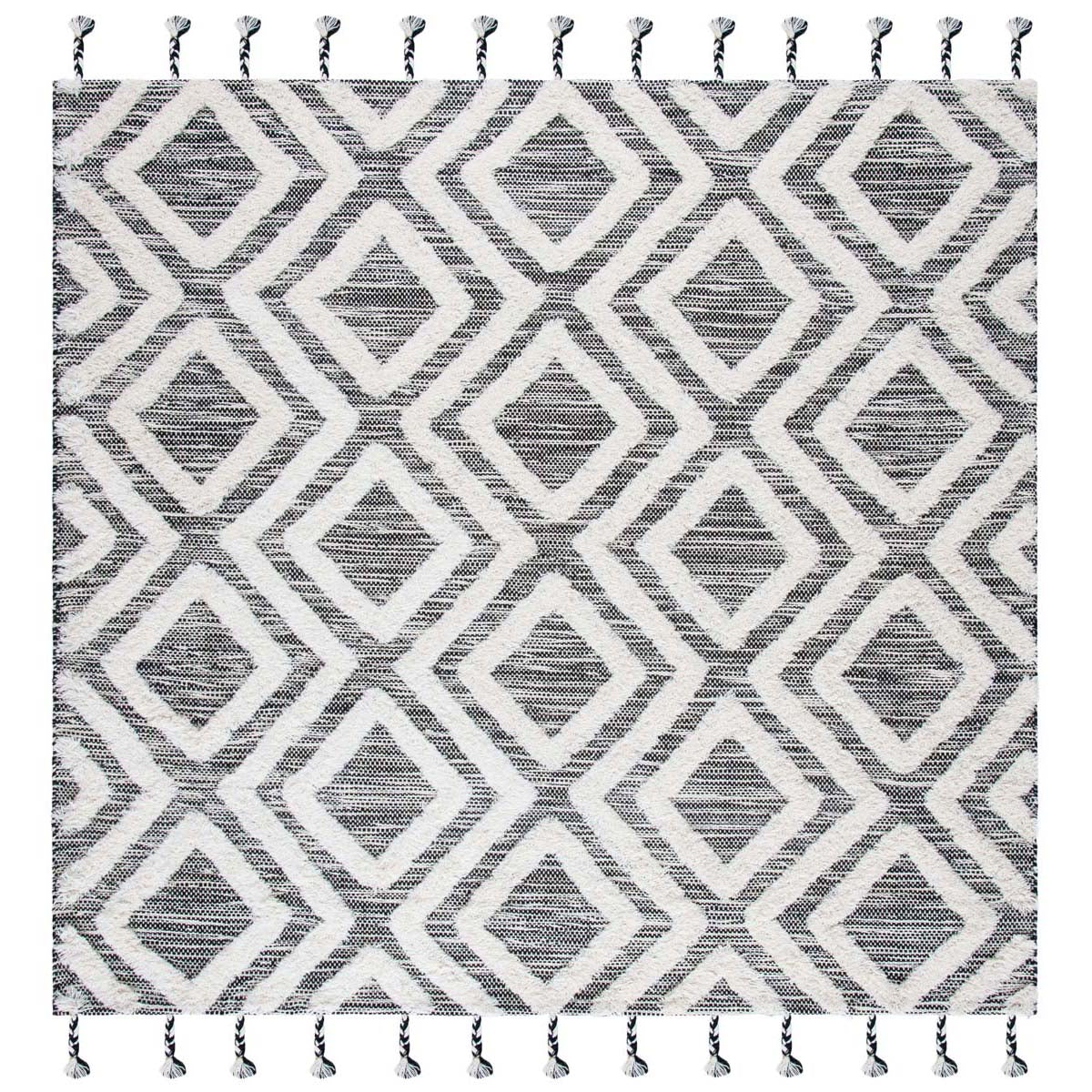 Safavieh Kenya 331 Rug, KNY331 - Black / Ivory