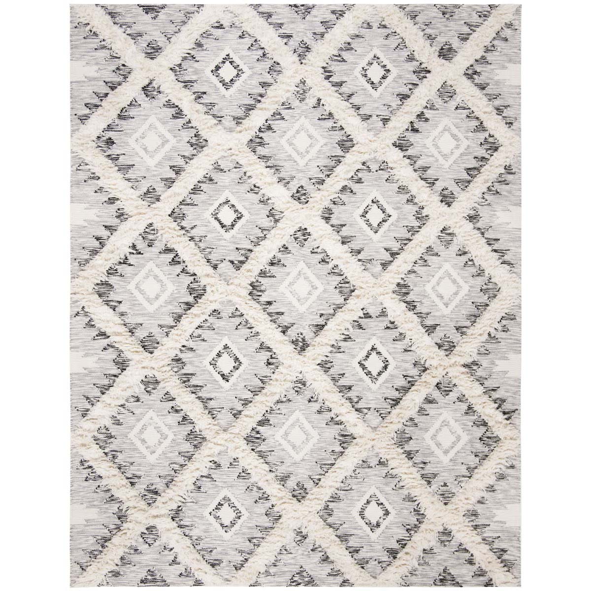 Safavieh Kenya 455 Rug, KNY455 - Charcoal / Ivory