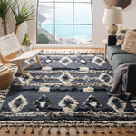 Safavieh Kenya 601 Rug, KNY601 - Charcoal / Ivory