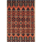 Safavieh Kenya 609 Rug, KNY609 - Orange / Black