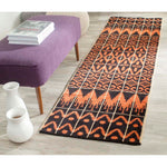 Safavieh Kenya 609 Rug, KNY609 - Orange / Black