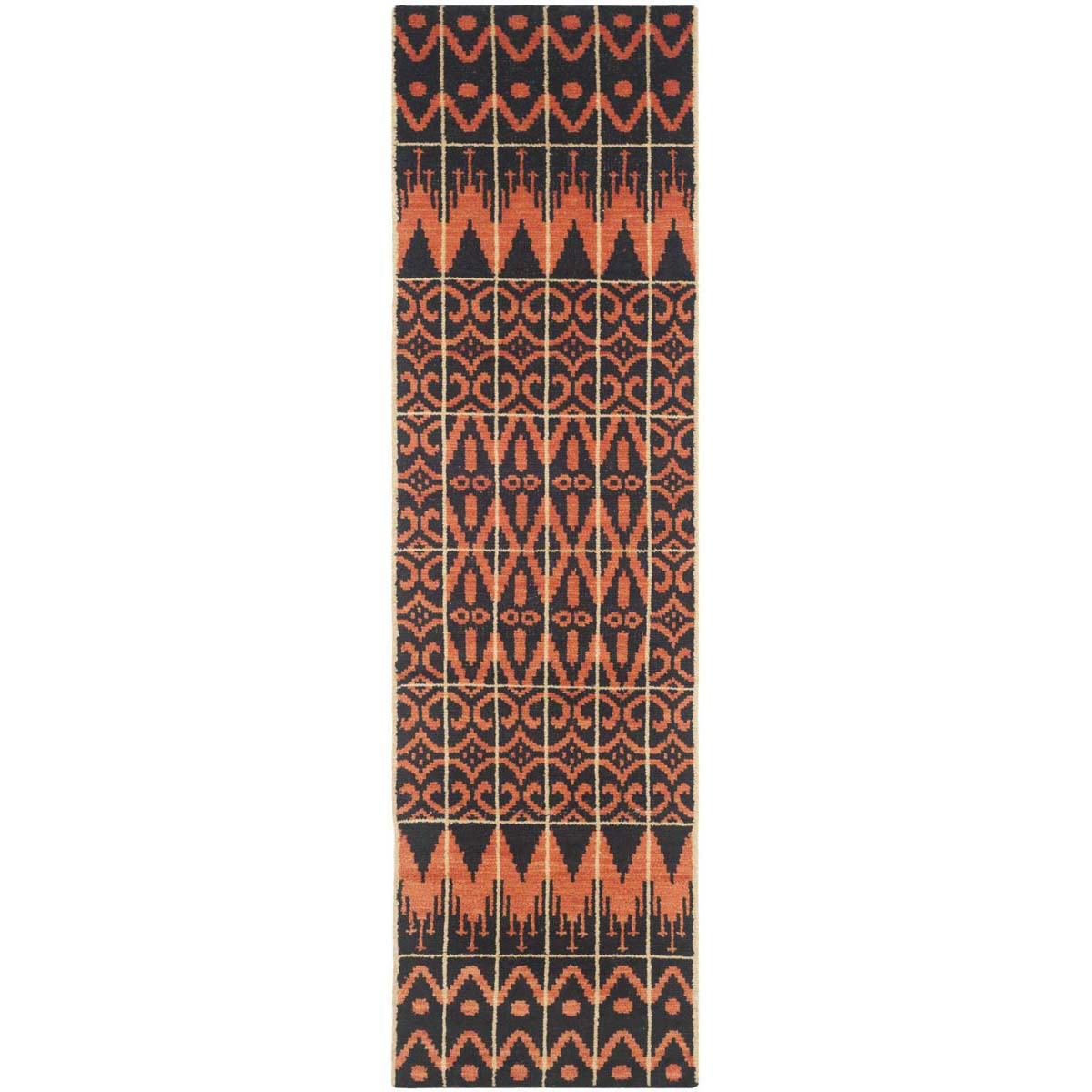 Safavieh Kenya 609 Rug, KNY609 - Orange / Black