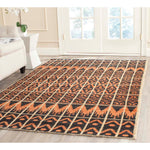 Safavieh Kenya 609 Rug, KNY609 - Orange / Black