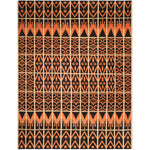 Safavieh Kenya 609 Rug, KNY609 - Orange / Black