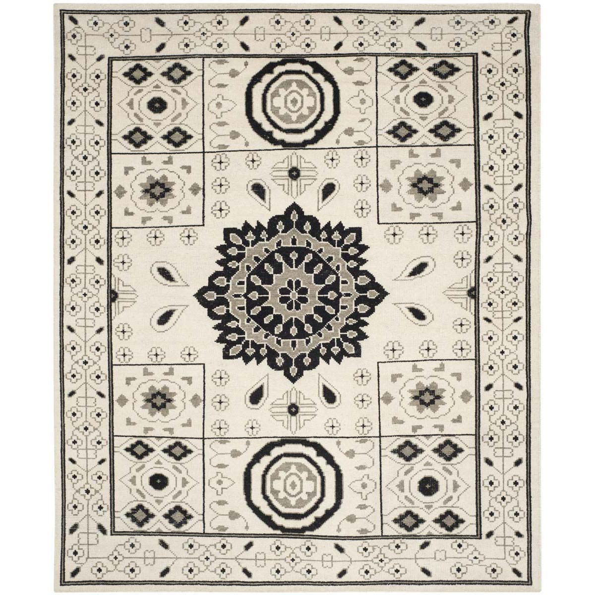 Safavieh Kenya 625 Rug, KNY625 - Ivory / Grey