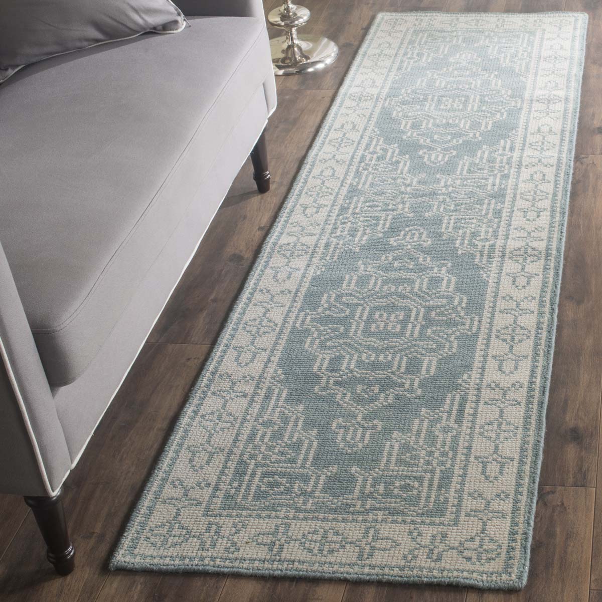 Safavieh Kenya 638 Rug, KNY638 - Ivory / Blue