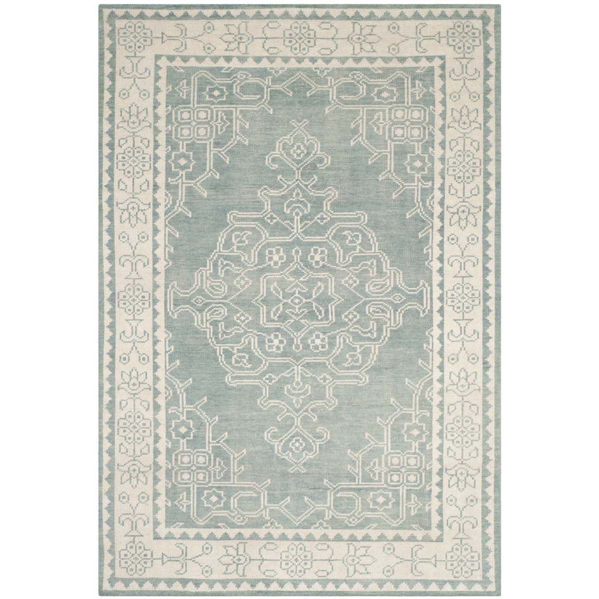 Safavieh Kenya 638 Rug, KNY638 - Ivory / Blue