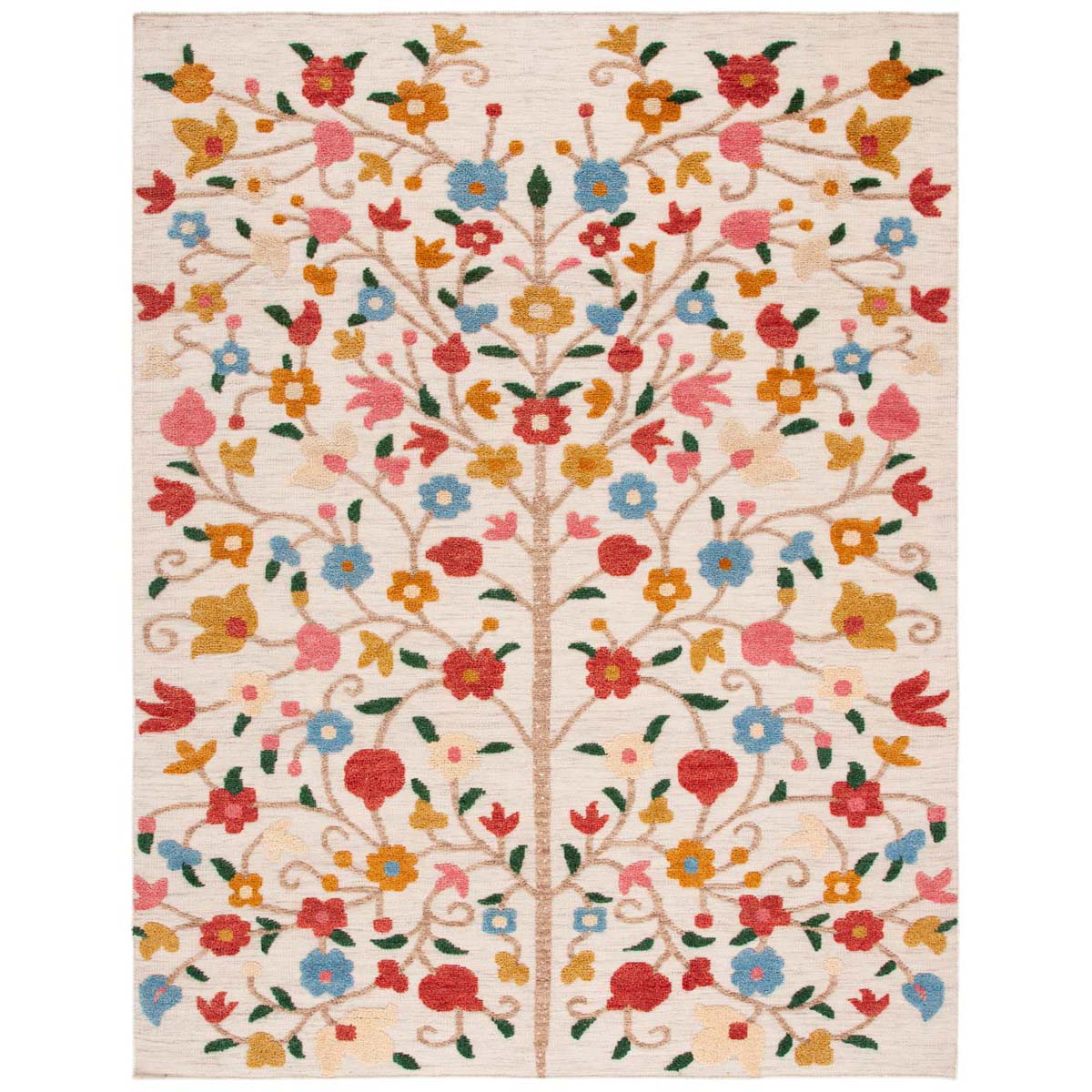 Safavieh Kenya 640 Rug, KNY640 - Ivory / Pink