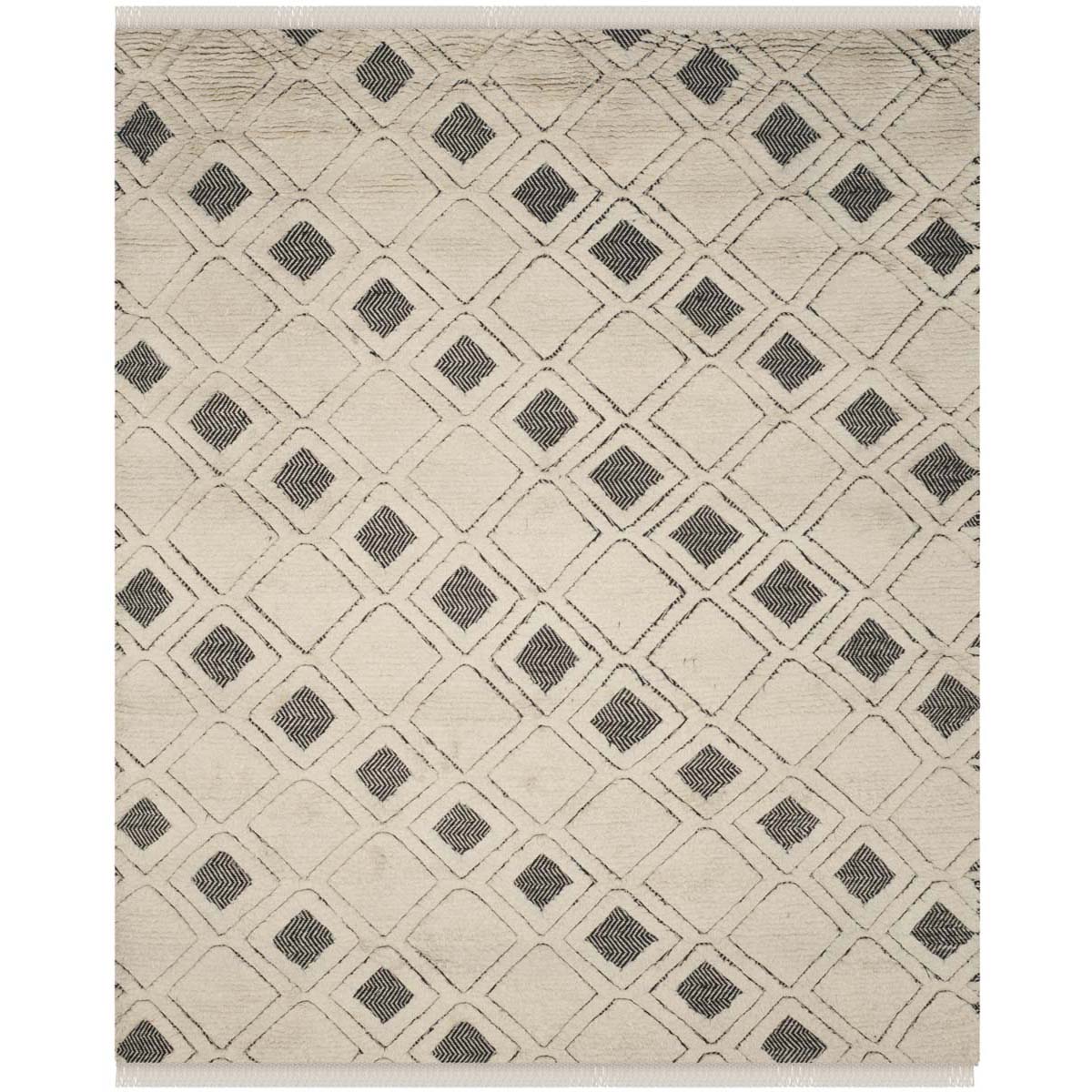 Safavieh Kenya 805 Rug, KNY805 - Ivory / Black