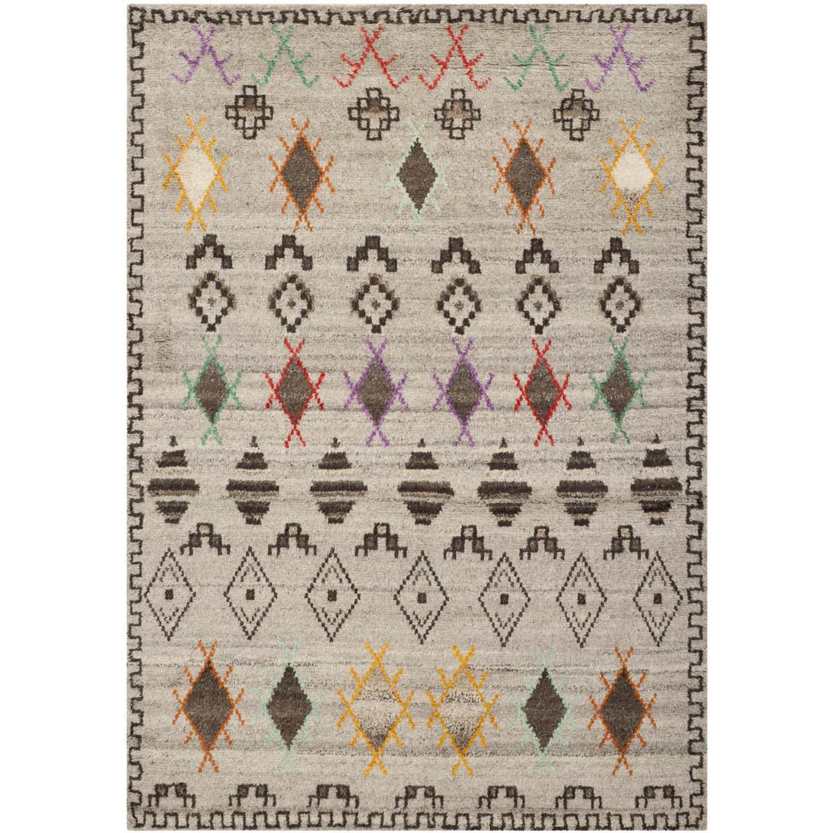 Safavieh Kenya 812 Rug, KNY812 - Natural / Multi