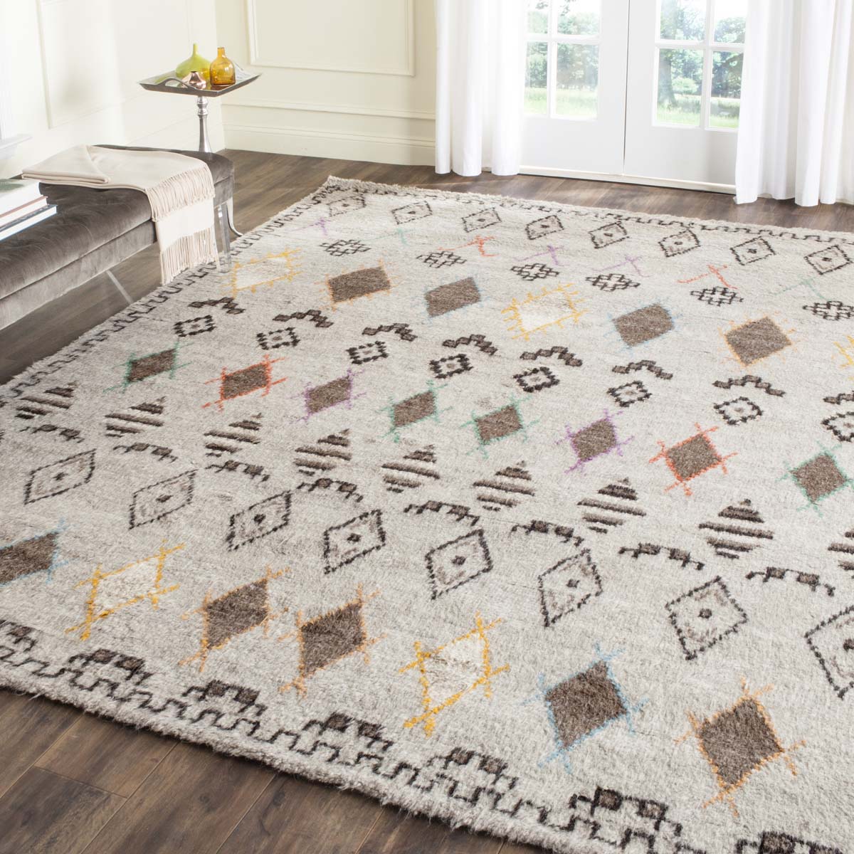 Safavieh Kenya 812 Rug, KNY812 - Natural / Multi