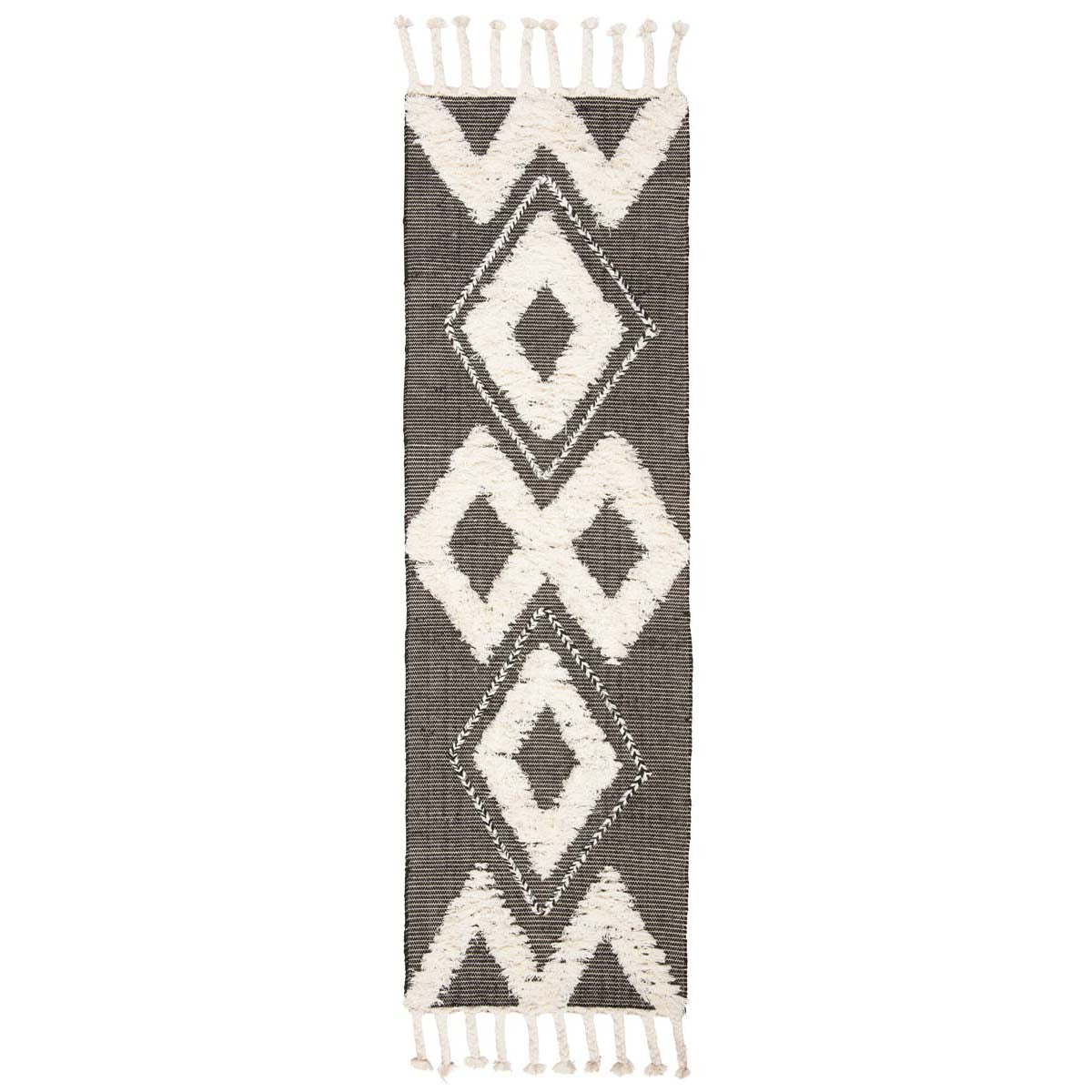 Safavieh Kenya 903 Rug, KNY903 - Black / Ivory