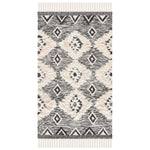 Safavieh Kenya 906 Rug, KNY906 - Black / Ivory