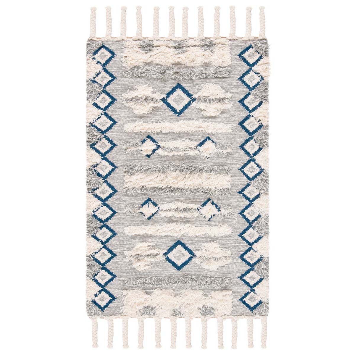 Safavieh Kenya 909 Rug, KNY909 - Grey / Ivory