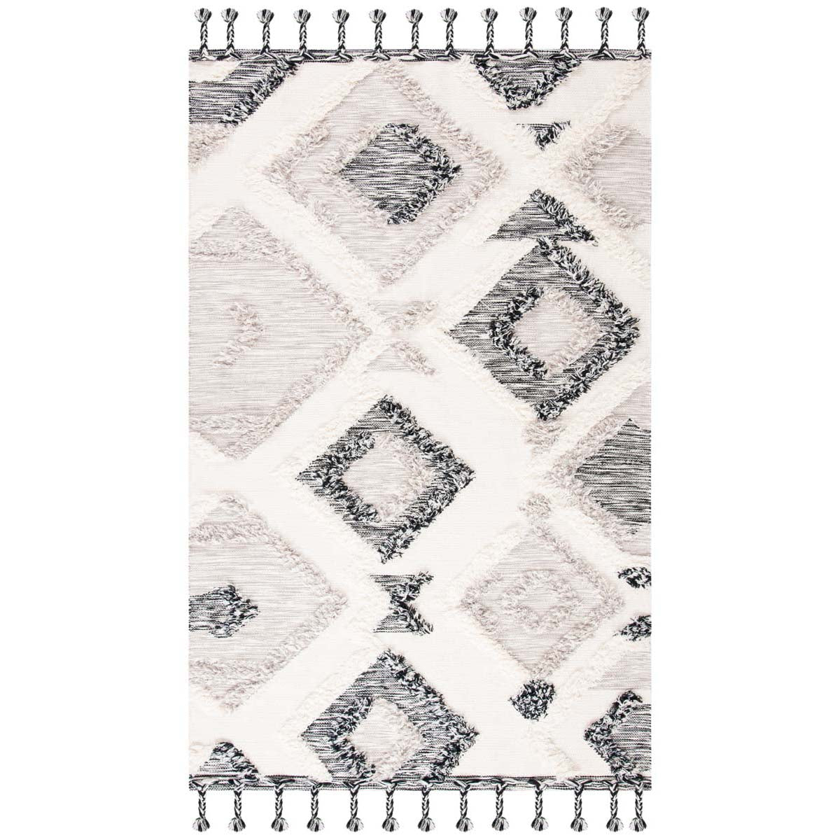 Safavieh Kenya 960 Rug, KNY960 - Grey / Black