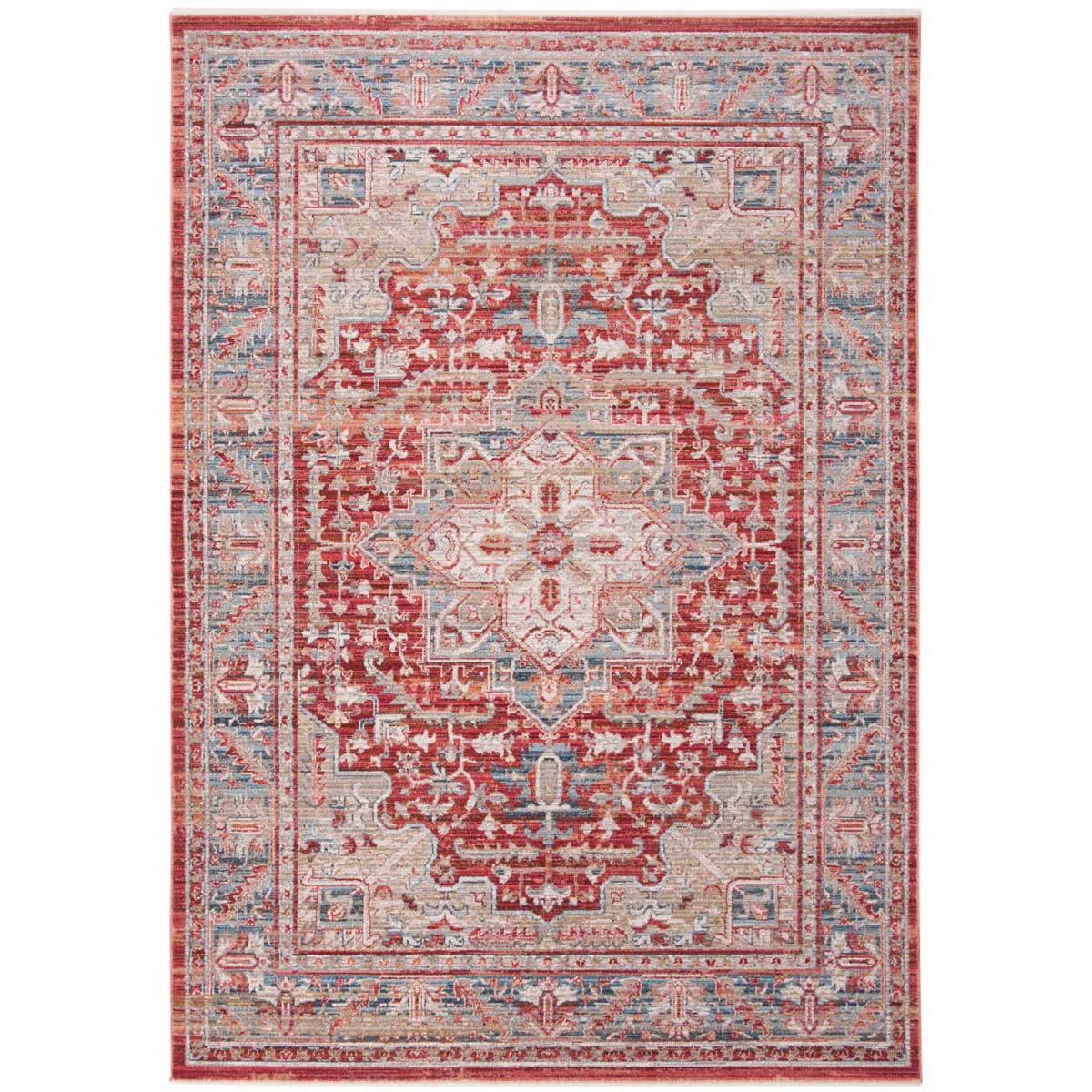 Safavieh Kenitra 600 628 Rug, KRA628 - Red / Blue