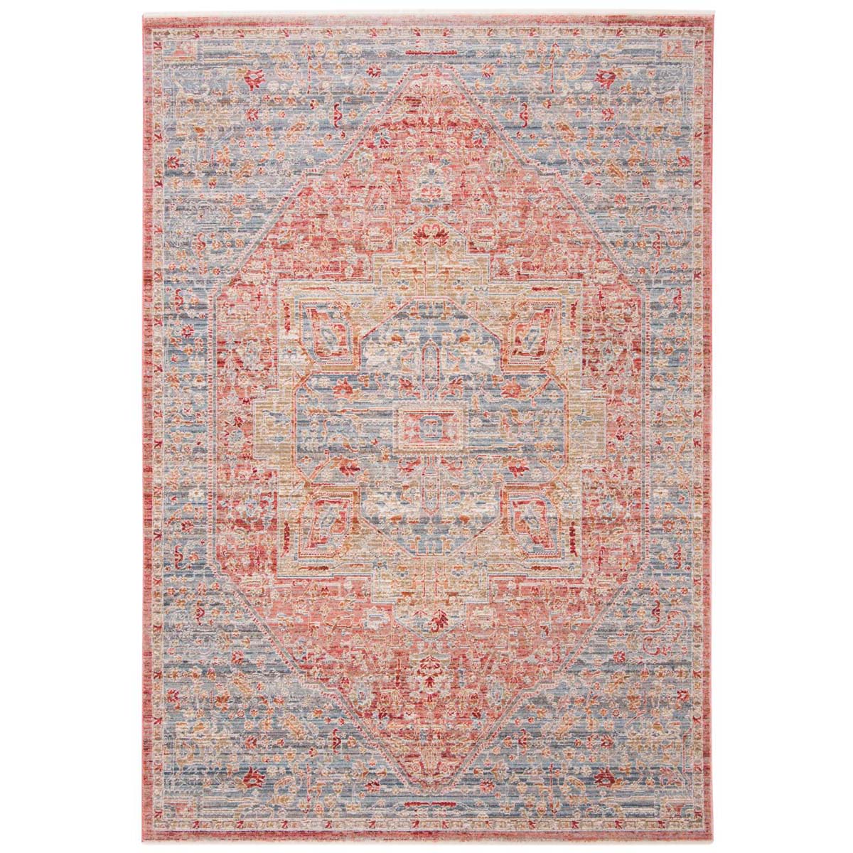 Safavieh Kenitra 600 630 Rug, KRA630 - Blue / Pink