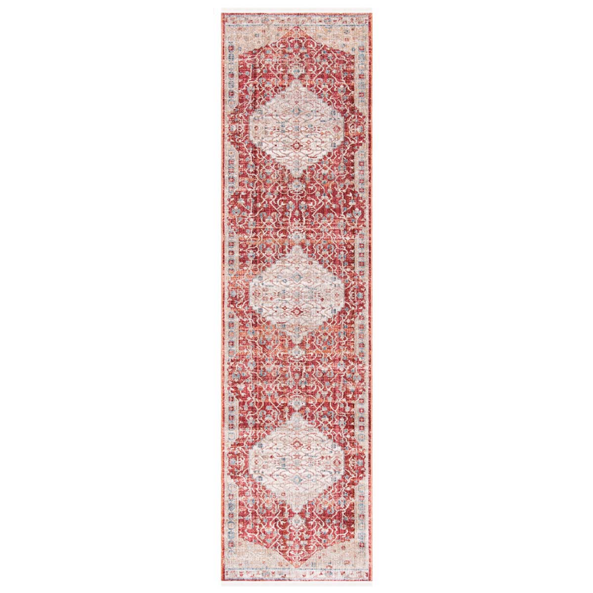 Safavieh Kenitra 600 661 Rug, KRA661 - Red / Beige