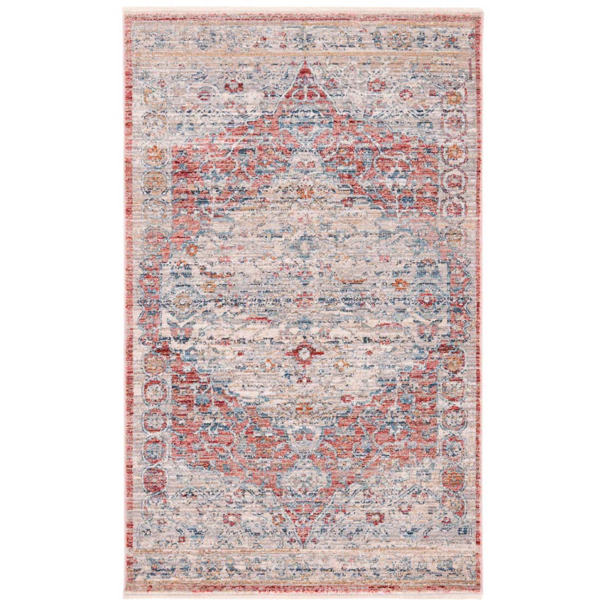 Safavieh Kenitra 600 661 Rug, KRA661 - Pink / Grey