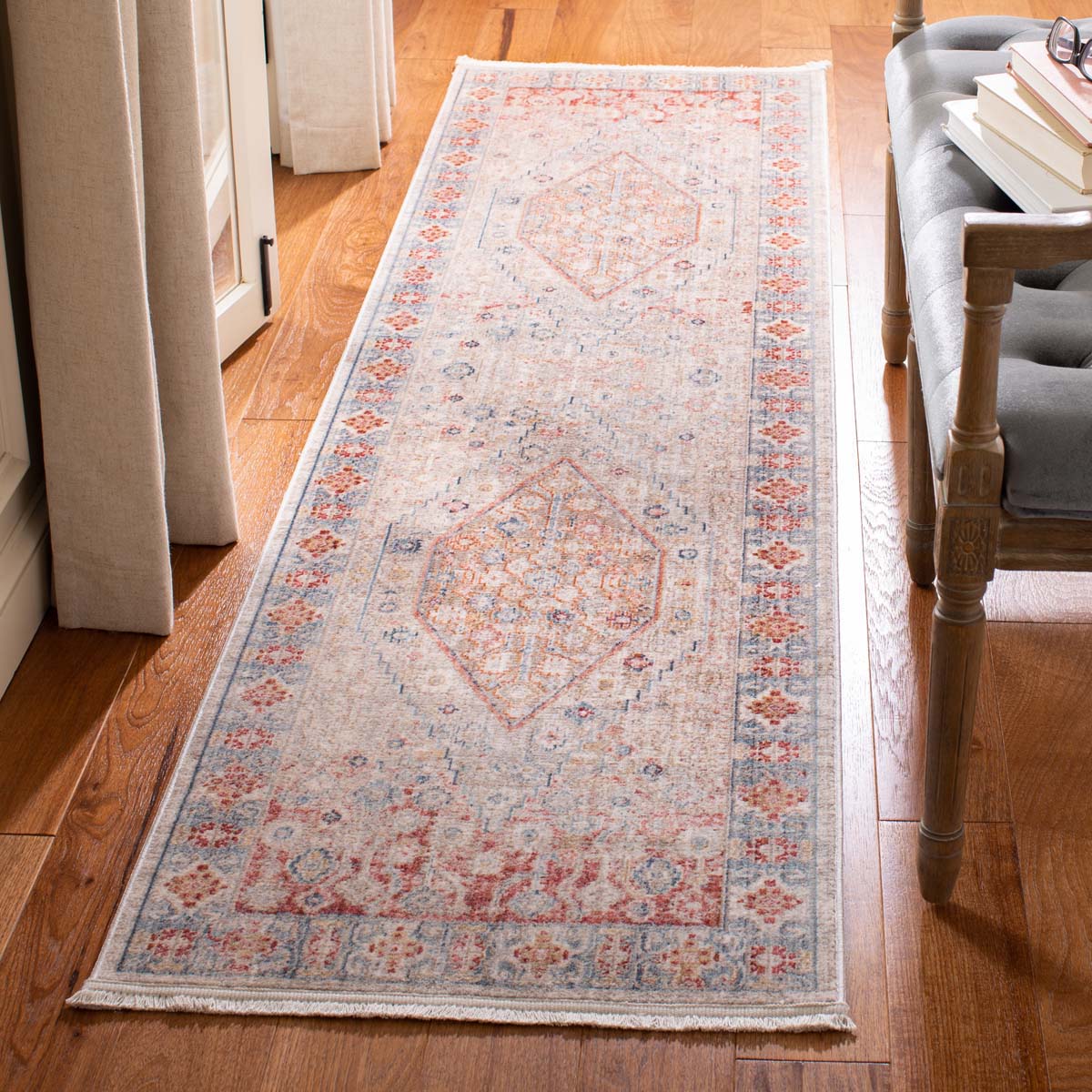 Safavieh Kenitra 600 662 Rug, KRA662 - Grey / Blue